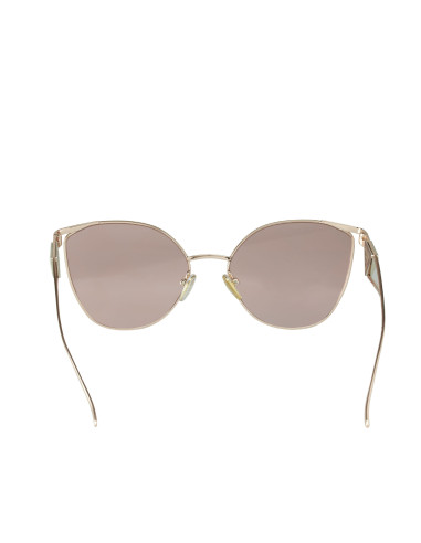 Prada SPR 50ZS SVF-05T Irregular Pink Gold Tampo Triangles