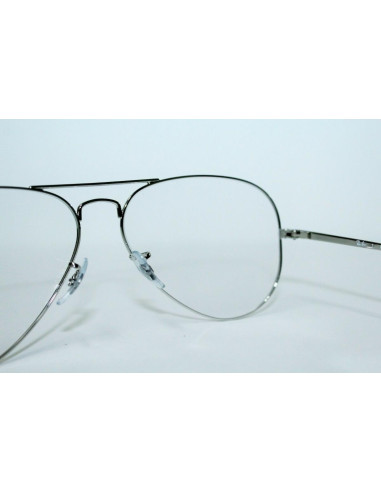 Ray Ban Oftalmico Rb6489 2501 Plateado Aviator Large Metal | Sunnie...