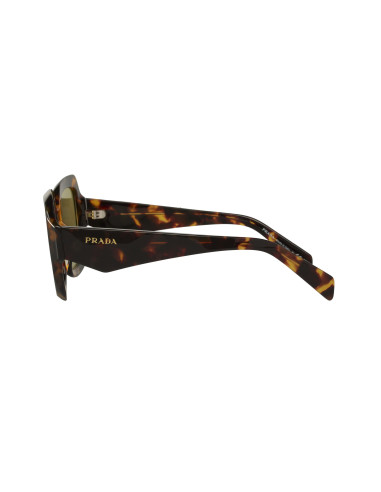 Prada SPR 28ZS 14L-09Z Square Shape Tortoise Gold
