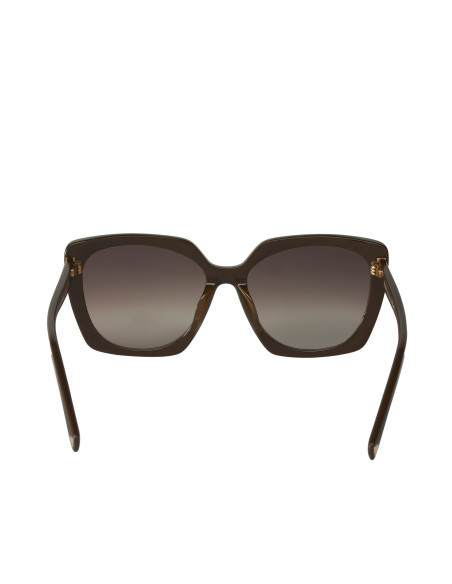 Prada SPR 23ZS 07R-0A6 Square Shape Tortoise Gradient