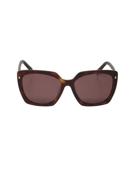 Prada SPR 23ZS 4BW-08S Square Shape Havana pink Violet