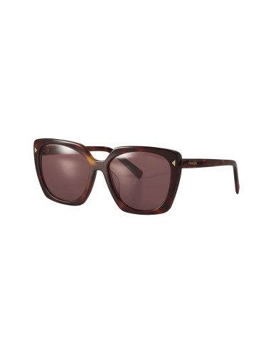 Prada SPR 23ZS 4BW-08S Square Shape Havana pink Violet