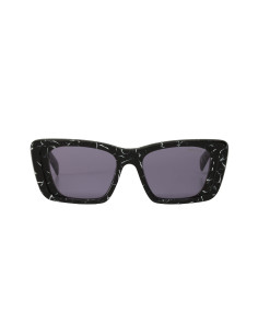 Prada SPR 08YS 03V-01O Oversized rectangular Marble Violet 2