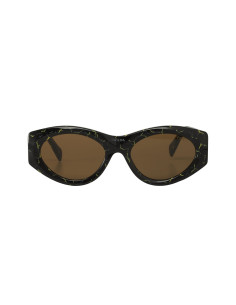 Prada PR 20ZS 19D-01T Square Shape Cafe Negro 2