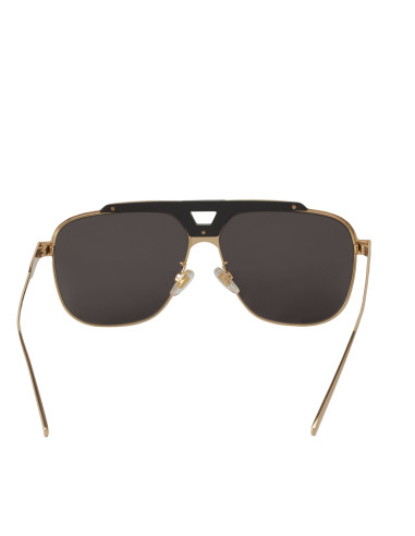 Dolce & Gabbana DG2256 1334/87 Aviator Square Negro Dorado