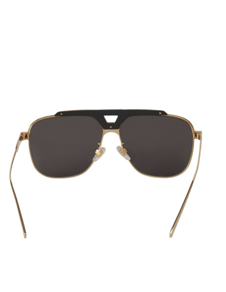 Dolce & Gabbana DG2256 1334/87 Aviator Square Negro Dorado