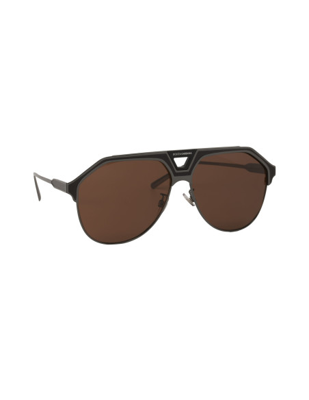 Dolce & Gabbana DG2257 1350/73 Aviator Cafe Gunmetal