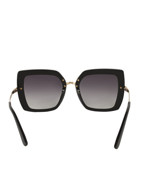 Dolce & Gabbana DG4373 3246/8G Square Shape Negro Dorado