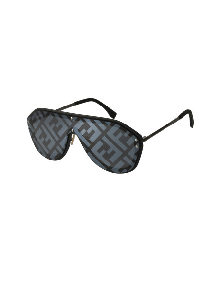 Fendi FF M0039/G/S V81/MD New Aviator Grey Black