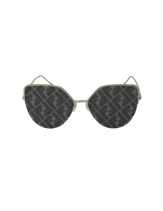 Fendi FF0423 DDB/A Eye Cat Shape Gris Espejo Plata 2