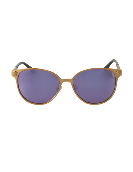 Versace Ve2168 1409/5R Round Metal Vino Espejo Dorado