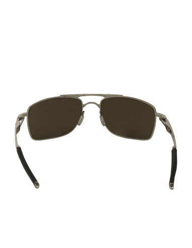 Oakley Oo4124 0957 Gauge 8 Polished Chrome Prizm Tungsten Polarized| Sunni...