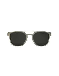 Oakley OO4128 0153 Latch Alpha Matte Silver Prizm Black Polarized 2