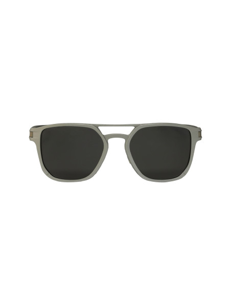 Oakley OO4128 0153 Latch Alpha Matte Silver Prizm Black Polarized