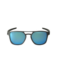 Oakley OO4128 0453 Latch Alpha Matte Gunmetal Prizm Sapphire Polari... 2