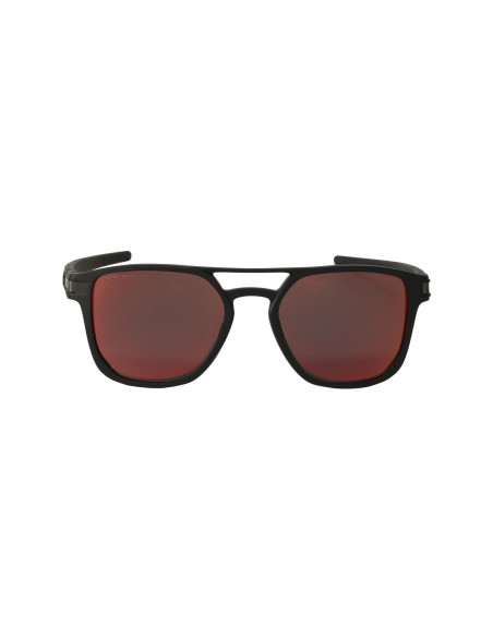 Oakley OO4128 0553 Latch Alpha Matte Black Prizm Ruby Polarized | S...