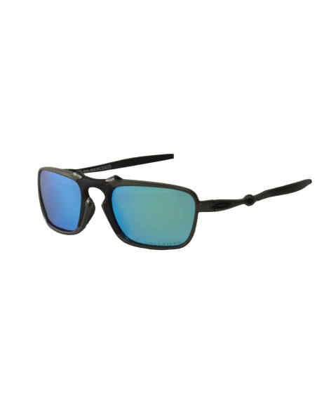 Oakley OO6020 04 Badman Sapphire Iridium Polarized Dark Plasma