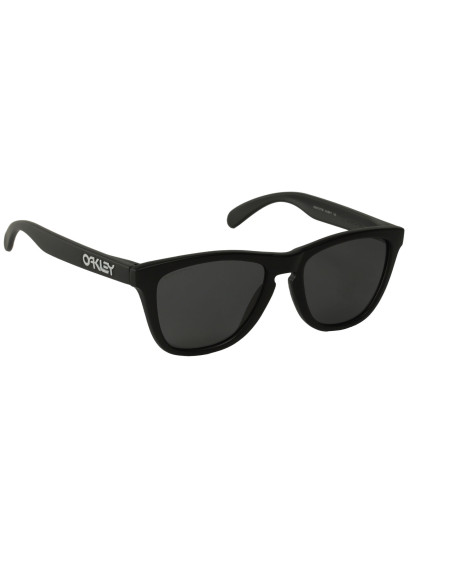 Oakley Oo9013 F755 Frogskins Matte Black Prizm Black Polarized | Sunnies.uno
