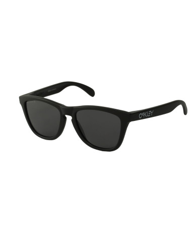 Oakley Oo9013 F755 Frogskins Matte Black Prizm Black Polarized | Sunnies.uno