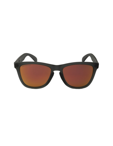 Oakley OO9013 F855 Frogskins Matte Grey Prizm Ruby Polarized