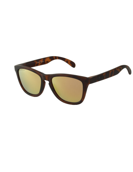 Oakley OO9013 G055 Frogskins Matte Brown Prizm Rose Polarized