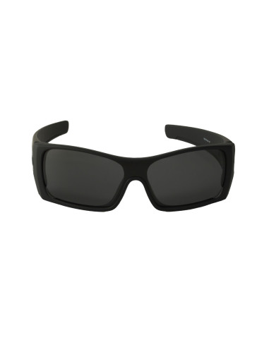 OAKLEY OO9101 04 BATWOLF Matte Black Gray Polarized