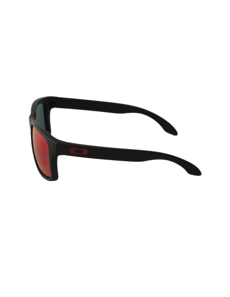 Oakley Oo9102 36 Holbrook Matte Black Positive Red Iridium
