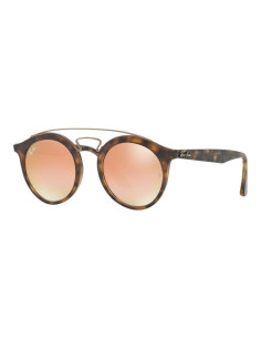 Ray Ban Rb4256 6267b9 Gatsby I Carey Matte Terracota Espejo | Sunni...