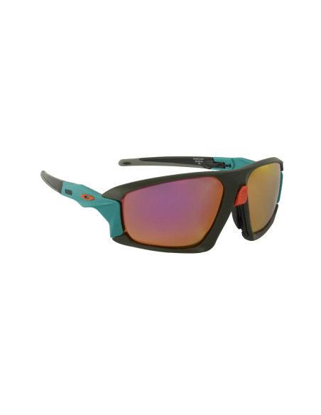 Oakley Oo9402 0464 Field Jacket Matte Dark Grey Prizm Trail | Sunni...
