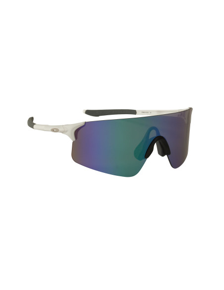 Oakley Oo9454 0438 EVZero Blades Matte White Prizm Jade Iridium  | Sunnies.uno