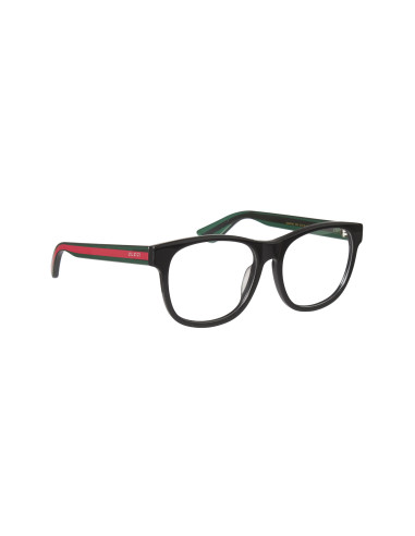 Gucci Gg0004O 002 Oftalmico Square Shape Negro Verde