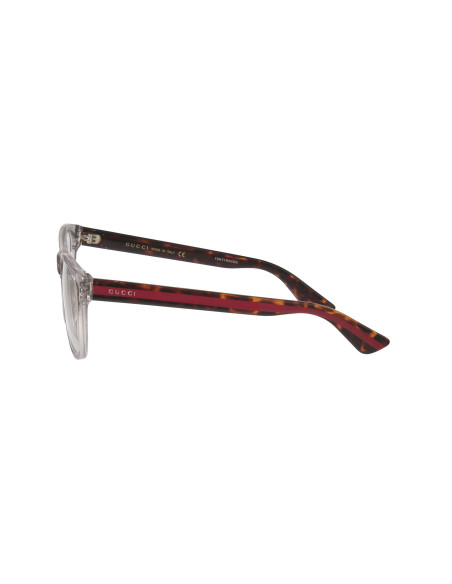 Gucci Gg0004O 004 Oftalmico Square Shape Carey Rojo