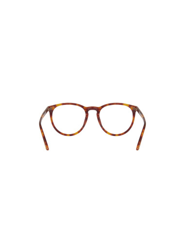Gucci Gg0027O 003 Oftalmico Round Acetato Carey Claro | Sunnies.uno