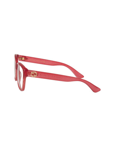 Gucci Gg0038o 004 Oftalmico Square Terracota Dorado Original