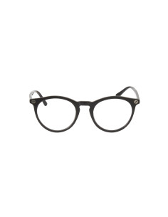 Gucci GG0121O 001 Round Shape Oftalmico Negro Plata | Sunnies.uno 2
