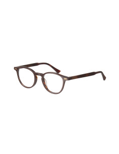 Gucci GG0187O 004 Round Shape Oftalmico Carey Dorado