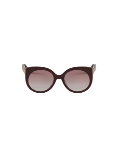 Gucci Gg0325S 007 Round Acetato Vino Degradado | Sunnies.uno 2