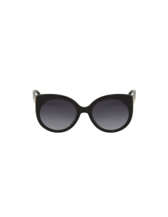 Gucci Gg0325S 001 Round Acetato Negro Gris Dorado 2
