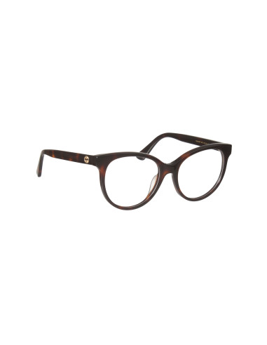 Gucci Gg0329O 002 Oftalmico Round Carey Cafe Acetato  | Sunnie...