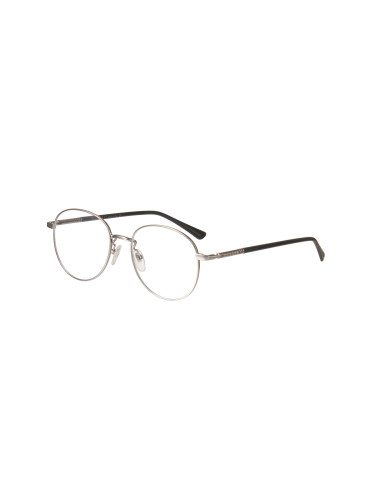 Gucci Gg0392O 001 Oftalmico Round Plateado Negro | Sunnies.uno
