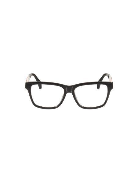 Gucci GG0466OA 001 Oftalmico Square Shape Negro Blanco
