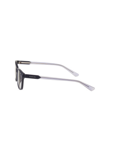 Gucci Gg0490O 009 Oftalmico Square Plateado Clasico Original