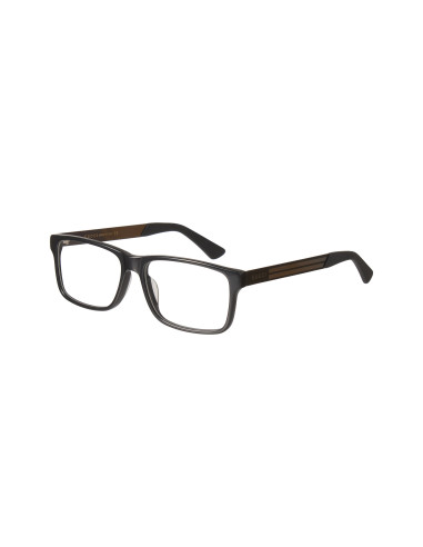 Gucci GG0692O 001 Square Shape Oftalmico Negro Plata