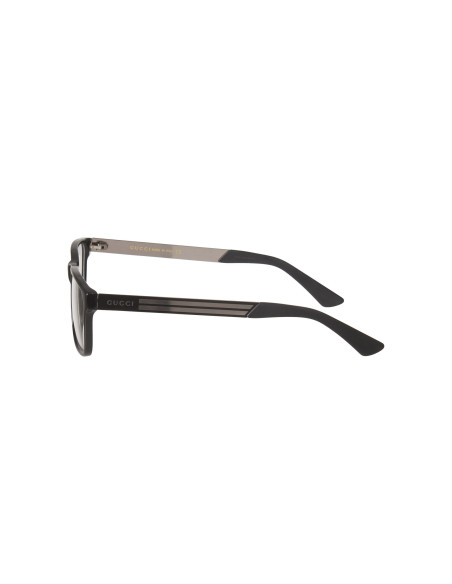 Gucci GG0692O 001 Square Shape Oftalmico Negro Plata
