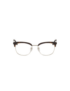 Gucci GG0698OA 004 Oftalmico Square Shape Carey Plata | Sunnies.uno 2