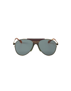 Gucci Gg0740S 004 Aviator Metal Rosa Transparente Dorado | Sunnies.uno 2