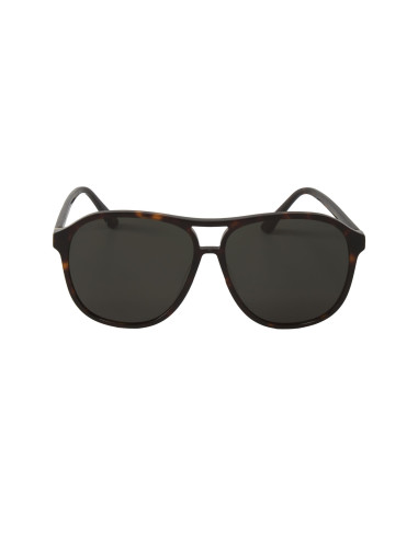 Gucci Gg0016s 007 Square Shape Carey Negro Acetato Original | Sunni...