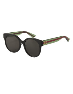 Gucci Gg0035s 002 Round Shape Negro Verde
