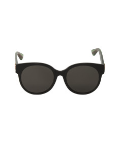 Gucci Gg0035s 002 Round Shape Negro Verde 2
