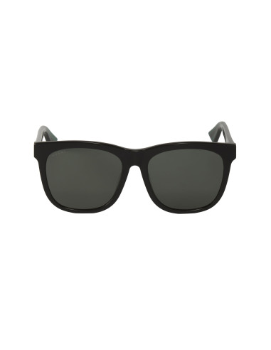 Gucci GG0057SK 002 Square Shape Negro Verde Original